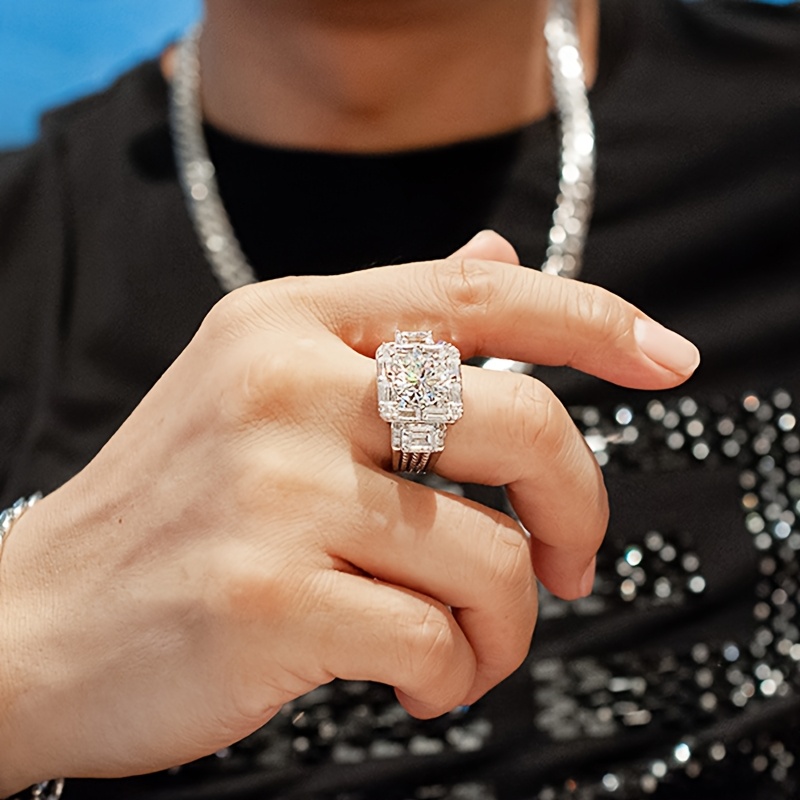 Women's Luxury T-Shaped Ring, Exquisite Design